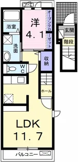 スプリング ブリーズ【2階】の間取り
