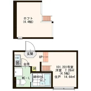 Arvita小岩の間取り