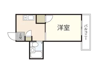 Sビル本川【4階】の間取り