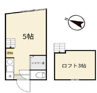 アーバンプレイス中野坂上IIIA【2階】の間取り