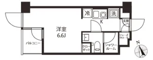 レスピール三鷹【6階】の間取り