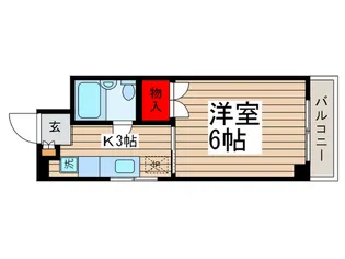 第一湯浅コーポ【1階】の間取り