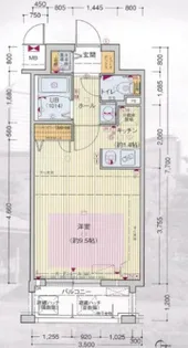 エスライズ桜ノ宮【10階】の間取り
