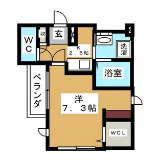 ムーンベイ【2階】の間取り