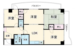 エステート23【2階】の間取り