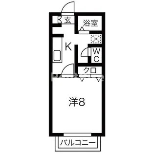 サンフレンズミラージュ【2階】の間取り