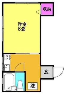 コーポ長谷川【2階】の間取り
