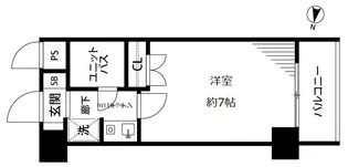 サンテミリオン世田谷上野毛【7階】の間取り