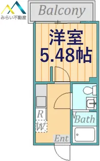 プランドール蒔田【2階】の間取り