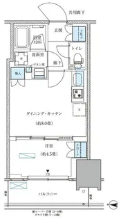 パークアクシス西大島コンフォートスクエア【12階】の間取り