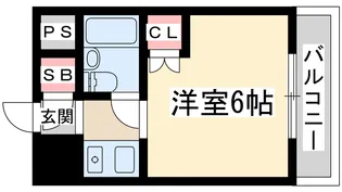 TBM南方【5階】の間取り