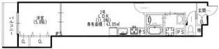 ワンライフ私市【3階】の間取り