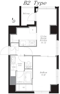 COLLET麻布【7階】の間取り