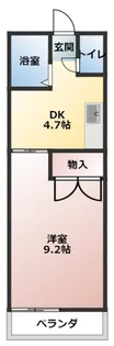 ツインズ野村【2階】の間取り