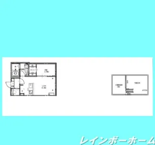KEIAI RESIDENCE 新柏III【2階】の間取り