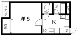 メゾンドマルコ【1階】の間取り