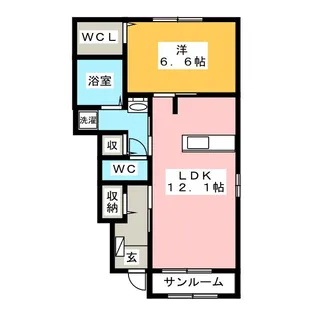 feiern(ファイエルン)【1階】の間取り