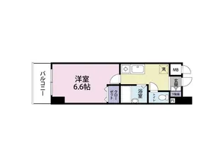 シヨン北九大前【5階】の間取り
