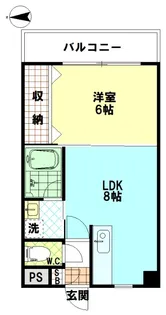 サンコート成増【1階】の間取り