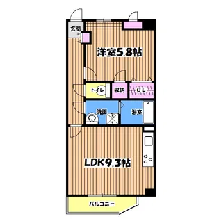 ロワール【3階】の間取り