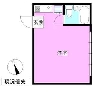 ルミエール常田【3階】の間取り