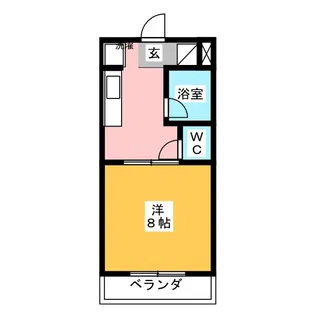 ヴィラージュオオムラ【2階】の間取り