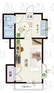 b’CASA千葉都賀re-born【2階】の間取り