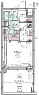プラシア蒲田 THE GRAND RESIDENCE【3階】の間取り