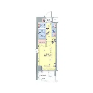 ベルファース志村坂上アリコルージュ【9階】の間取り