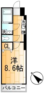 サンピア前原【1階】の間取り