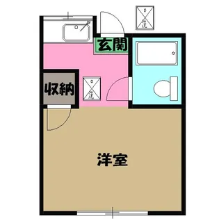 コーポ二葉5号【2階】の間取り