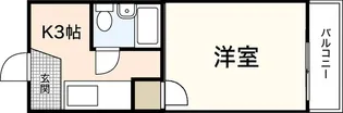 LUCIR十日市【4階】の間取り