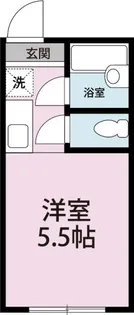 シュガーハウス壱号館【2階】の間取り