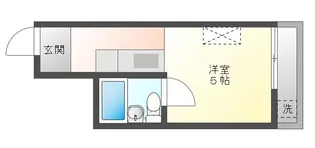 メゾン・ド・ジャセント【1階】の間取り