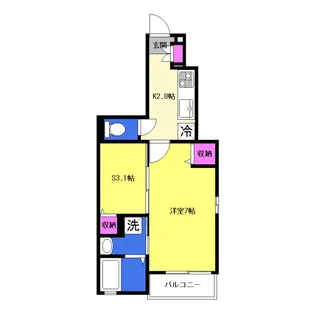 ソグナーレ【1階】の間取り