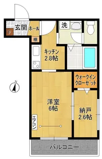 ウィンドヒル【3階】の間取り