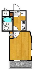 オリーアルカジック武原【3階】の間取り