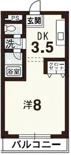 グリーンコートシティ【3階】の間取り