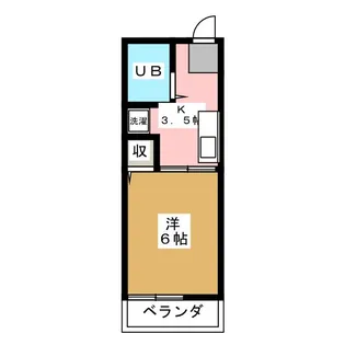 シティハイムれんげそう【2階】の間取り