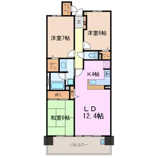 Tステージ赤池ガーデンテラスの間取り