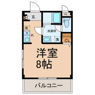 オータム・ライト2【2階】の間取り