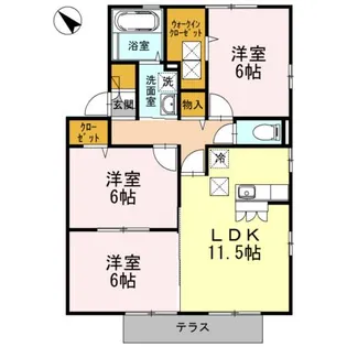 ルミナスの間取り