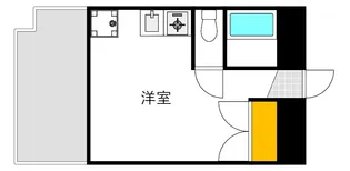 京橋森野ビル【11階】の間取り