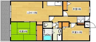 カーサナカスジ【3階】の間取り