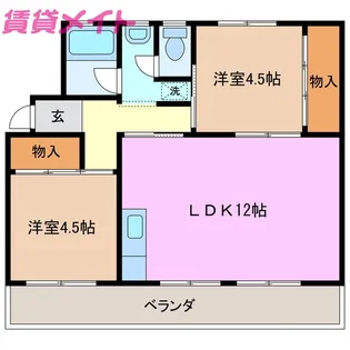 maisonCiero【3階】の間取り
