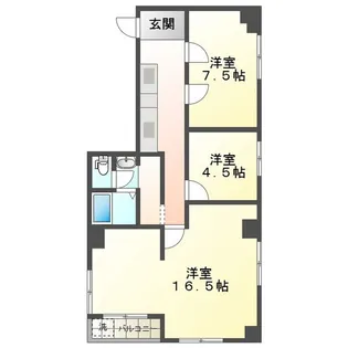 プレシャスビル【2階】の間取り