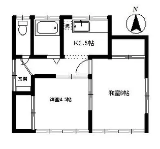 埼玉県所沢市大字上安松【一戸建】の間取り