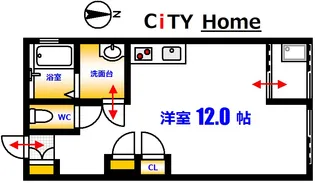 もりおかビル【3階】の間取り