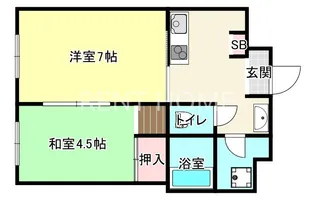 大阪府東大阪市小阪本町1【マンション】の間取り