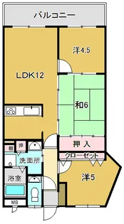 野口ビル【2階】の間取り